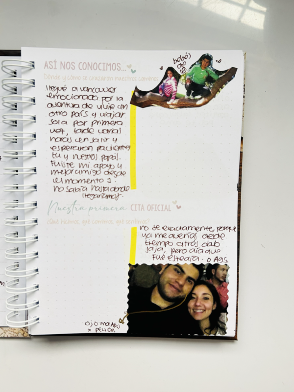 Journal +100 momentos contigo - Portada Maps - Imagen 6