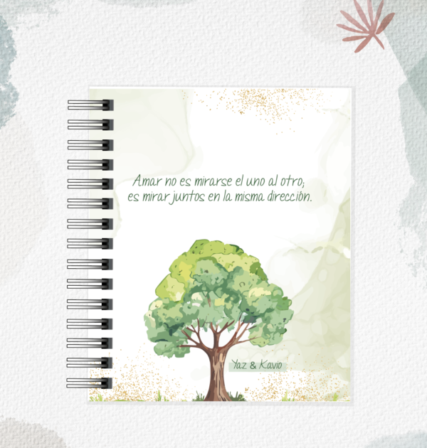 Journal +100 momentos contigo - Portada Raíces