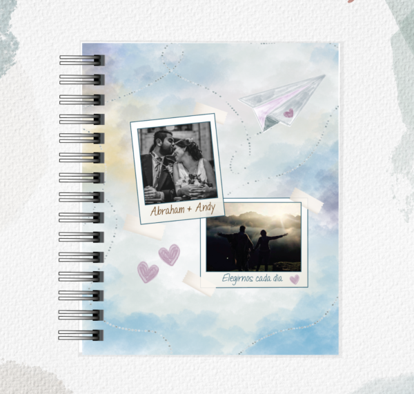 Journal +100 momentos contigo - Portada Volare
