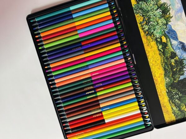 Colores premium 28 lápices Van Gogh Lago Rondano - Imagen 2