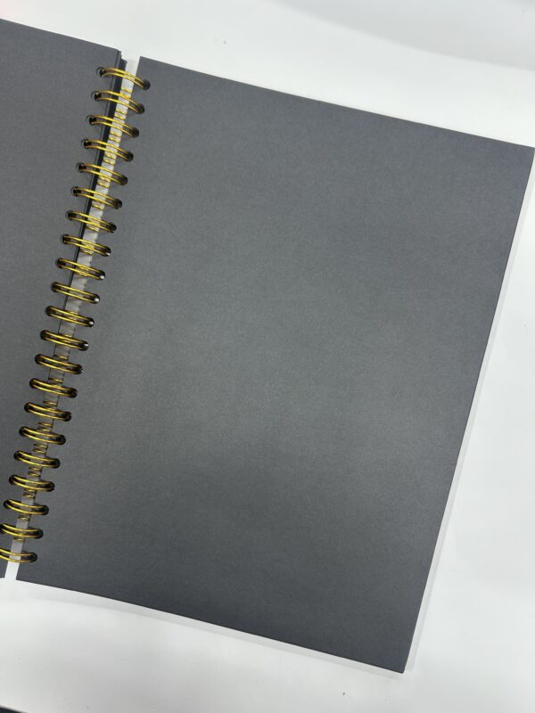 Cuaderno frances hoja negra 100H - Imagen 2