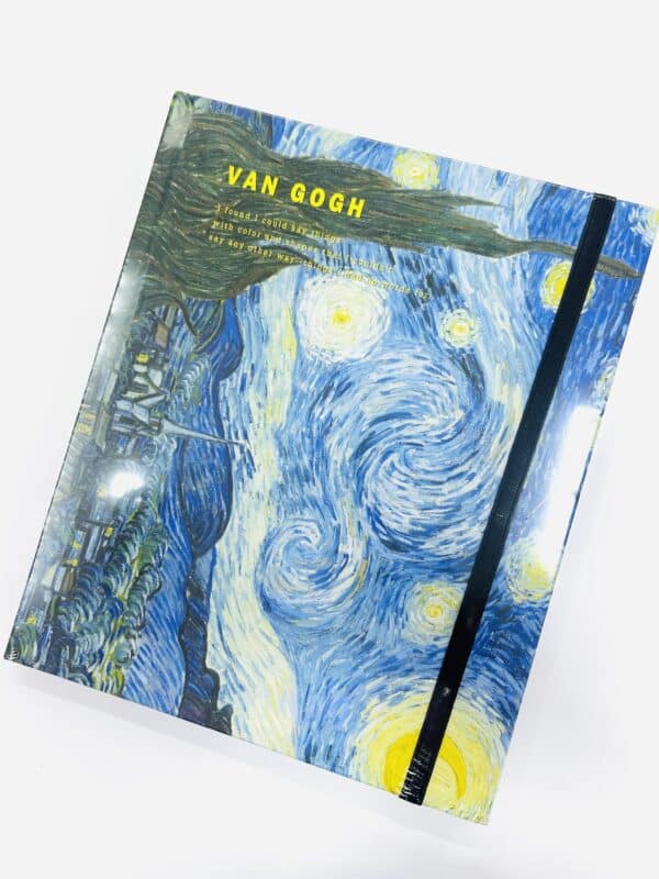 Libro de dibujo 38 hojas de 240grs 28.5x23.5cm - Noche estrellada